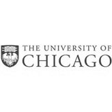 University of Chicago logo featuring a shield with an owl symbolizing wisdom, representing the university's commitment to education and research.